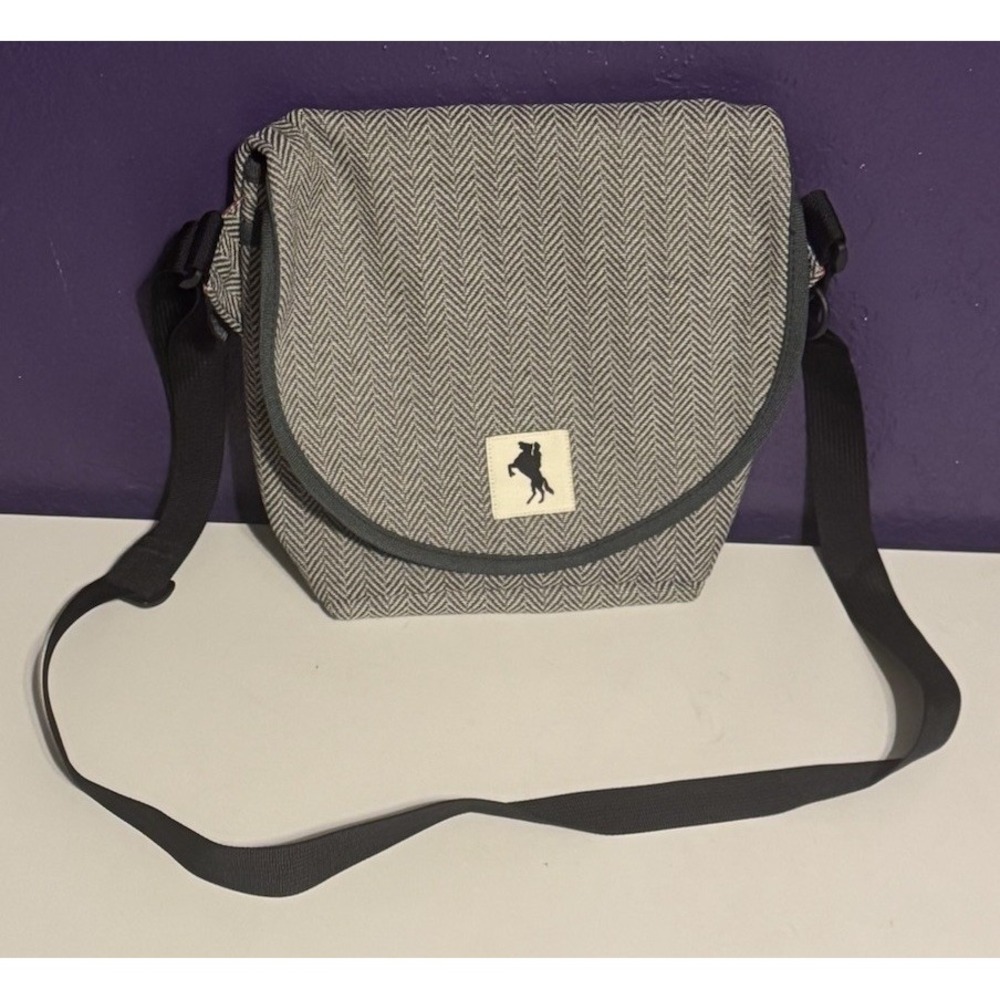 Rickshaw Bagworks Herringbone Mini Zero Cowgirl Creamery NWOT Limited Rare